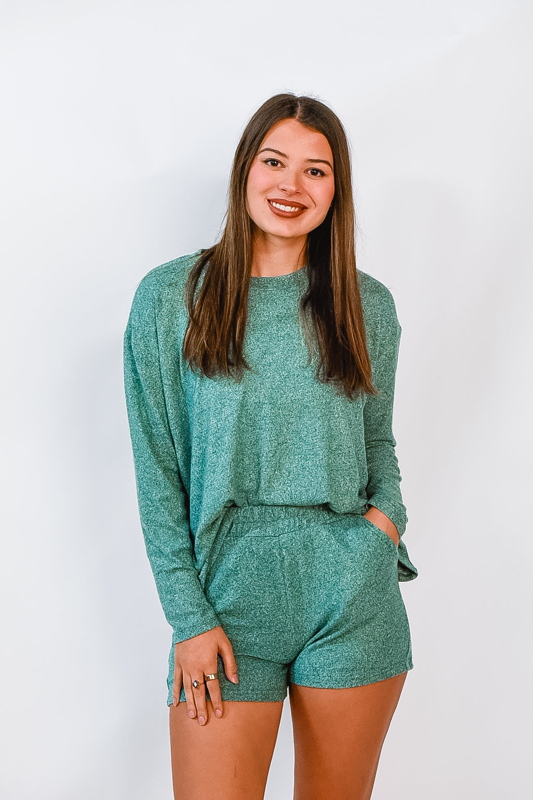 Cozy Luxe Lounge Set (Green)