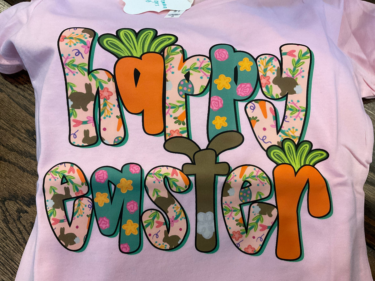 Cozy Momma Happy Easter youth tshirt