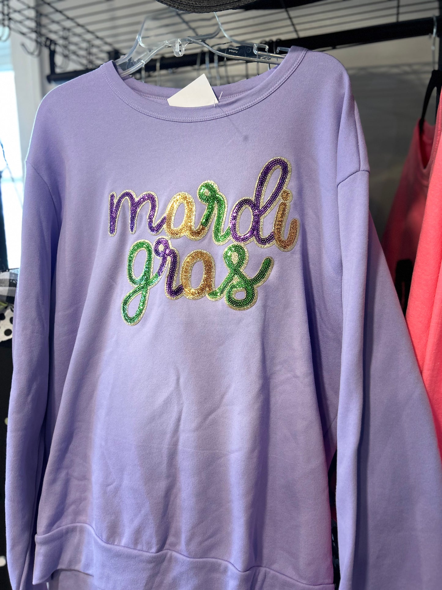 D's Designs Mardi Gras sweatshirt