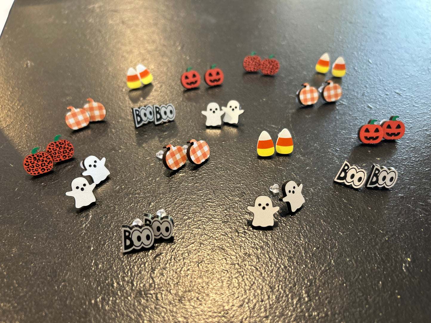 Halloween earrings stud