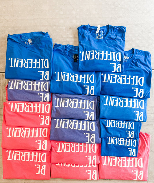 BE DIFFERENT tee