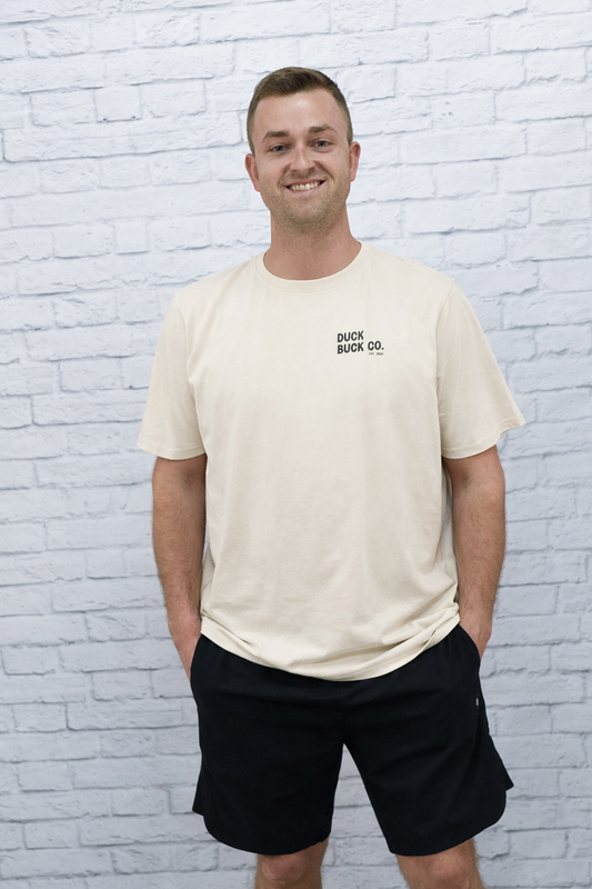 Duck Buck Co Ivory Tee