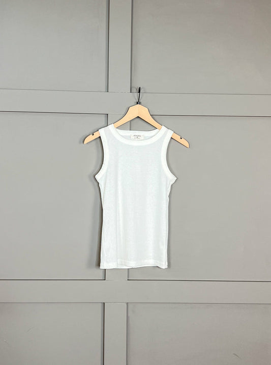 Alabama Handmade -  White Basics Tank