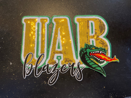 UAB Blazers....Patches Only