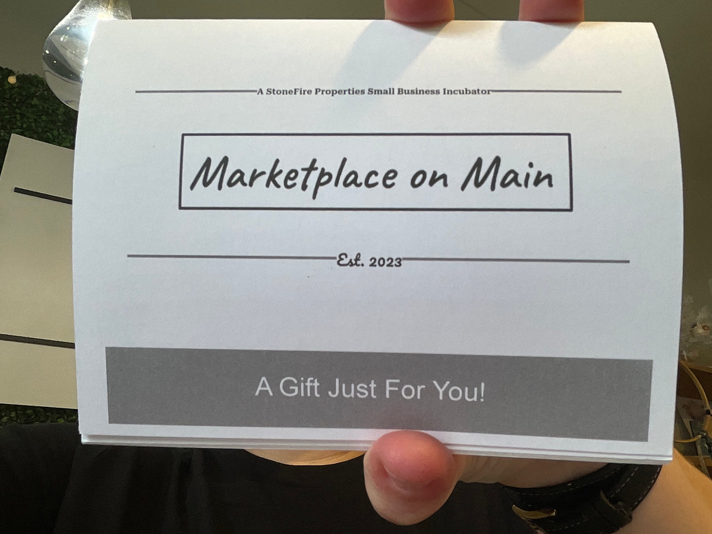 Marketplace on Main Gift Cards