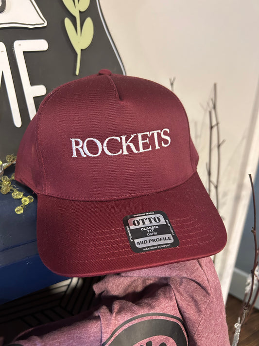 ROCKETS  Embroidered Hat (MPOM)