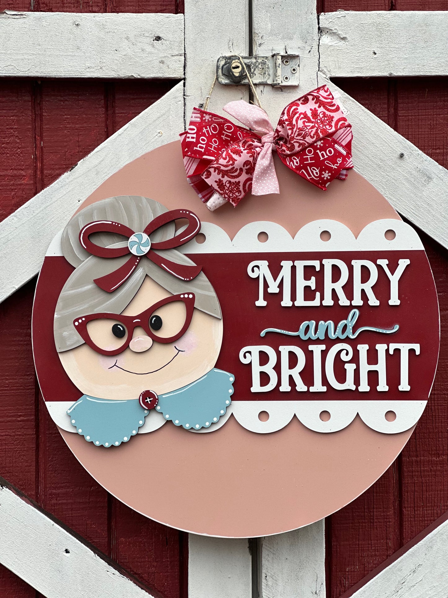 Lost & Found Door Signs Hand-painted Christmas