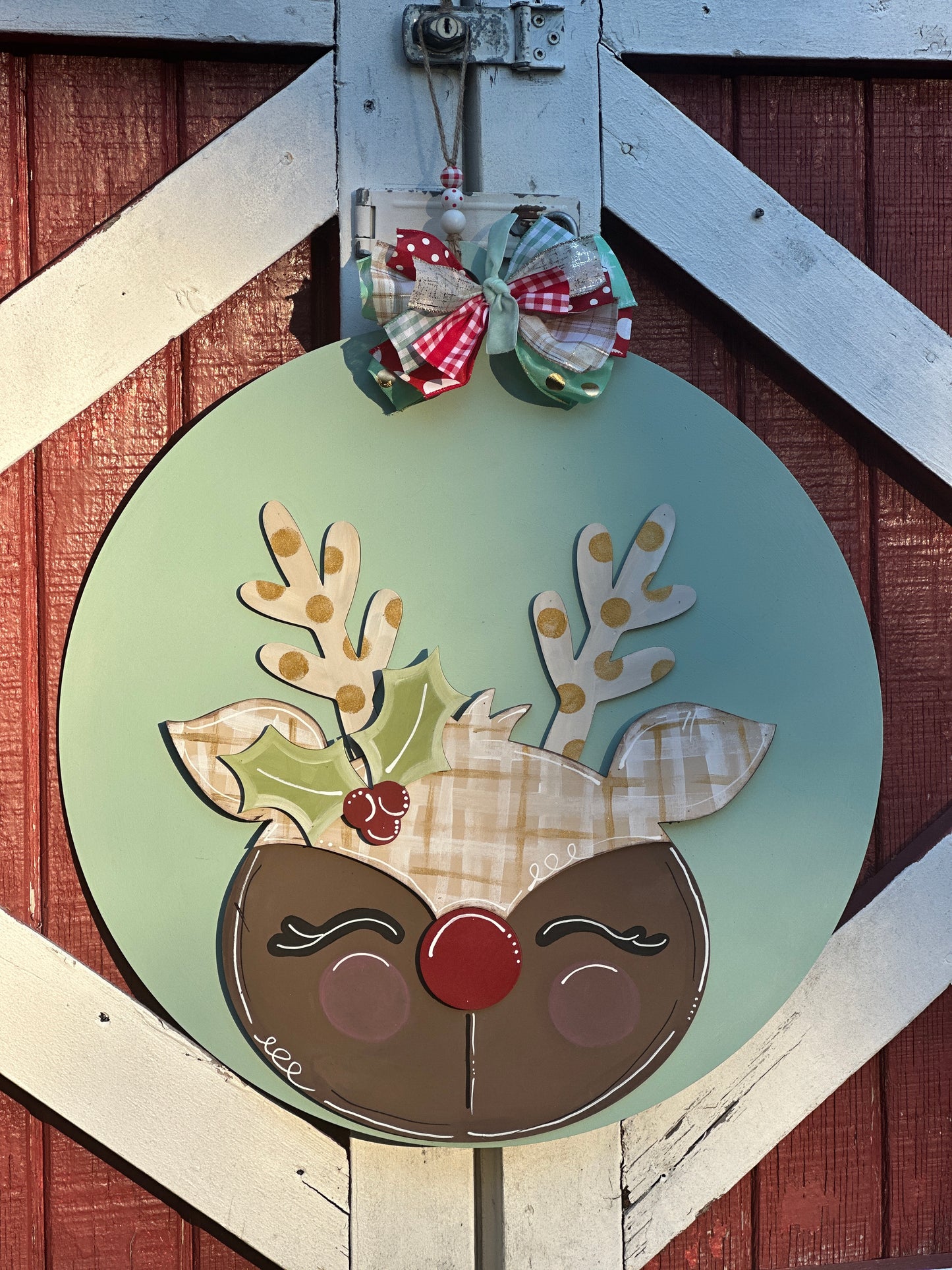 Lost & Found Door Signs Hand-painted Christmas