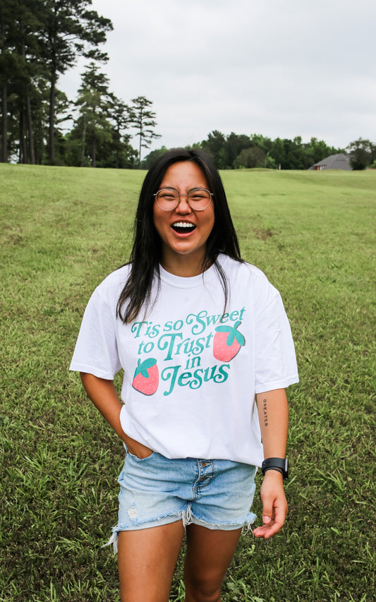 Tis so Sweet to Trust in Jesus Tee