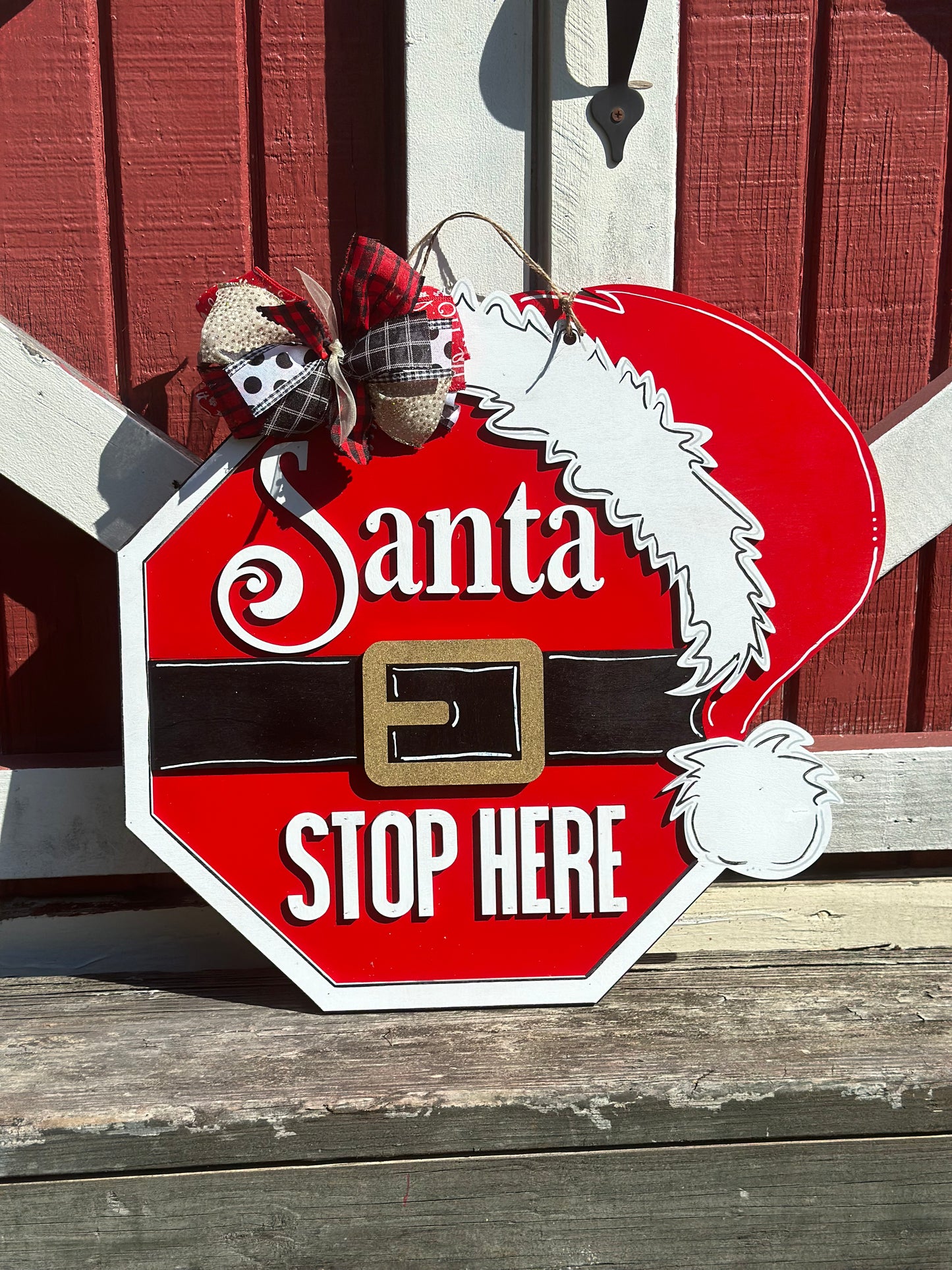 Lost & Found Door Signs Hand-painted Christmas