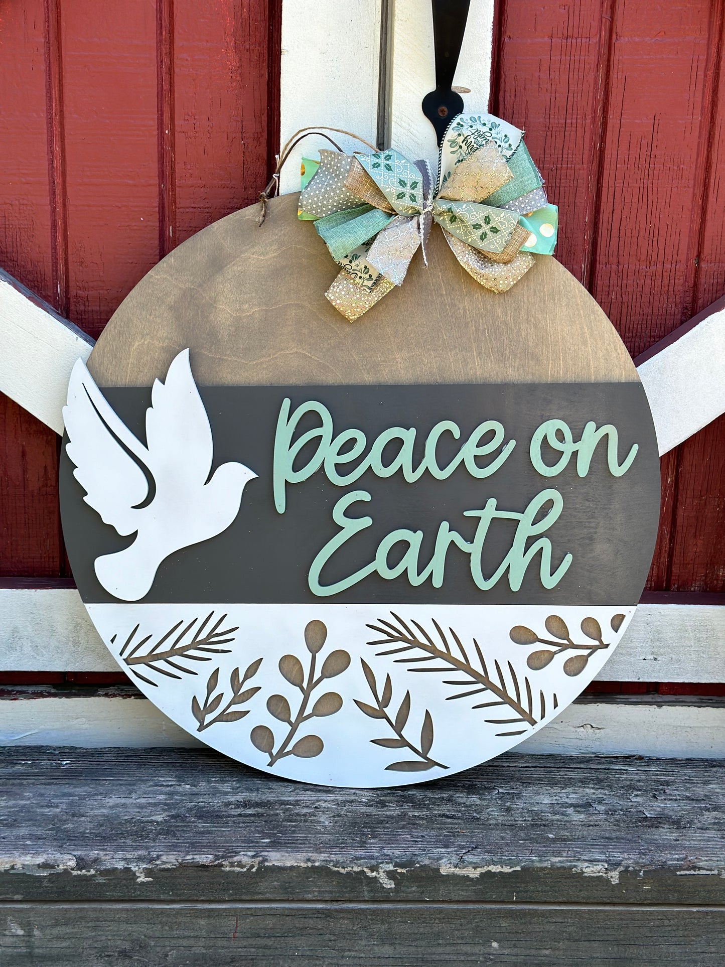 Lost & Found Door Signs Hand-painted Christmas