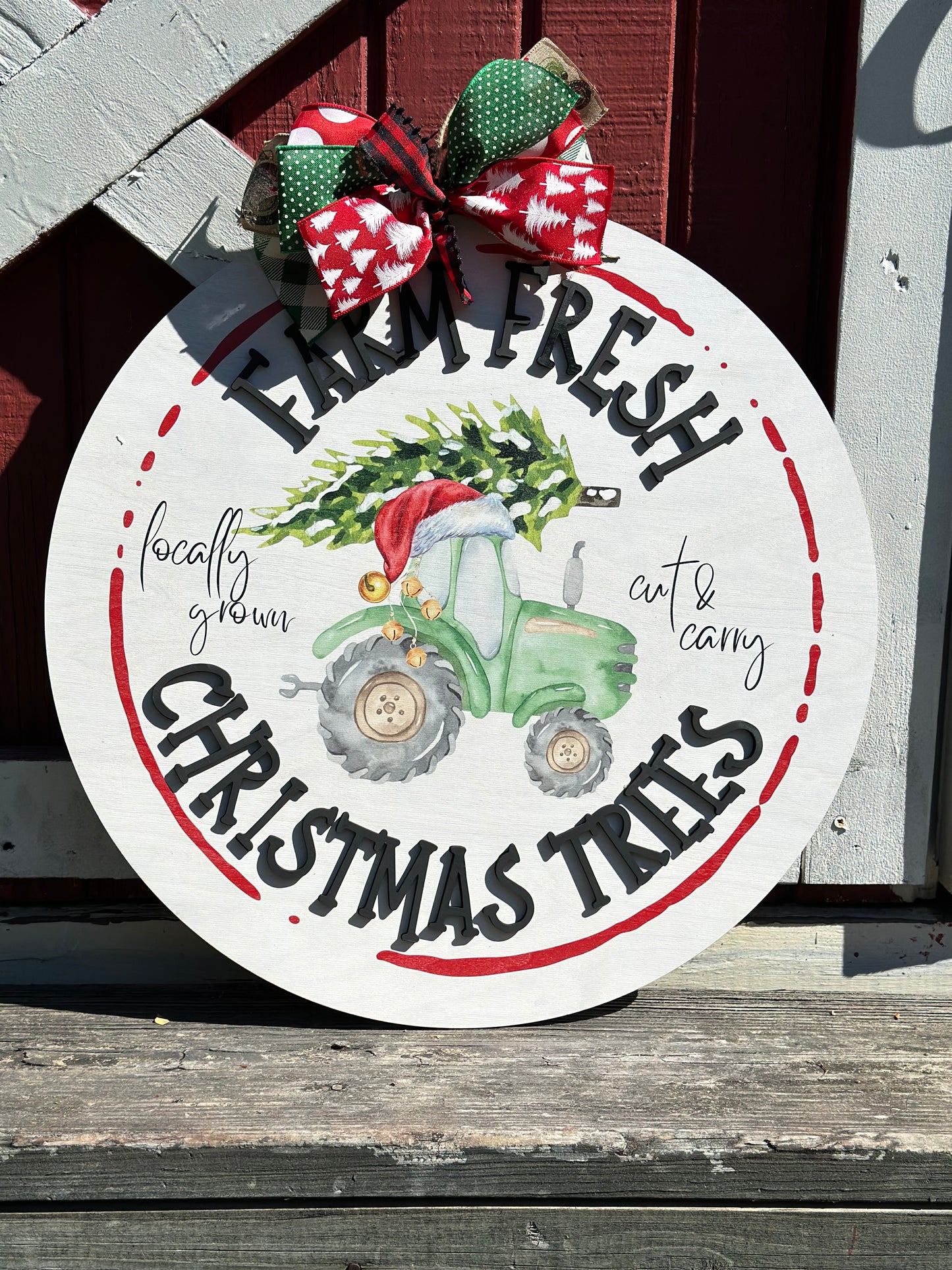 Lost & Found Door Signs Hand-painted Christmas