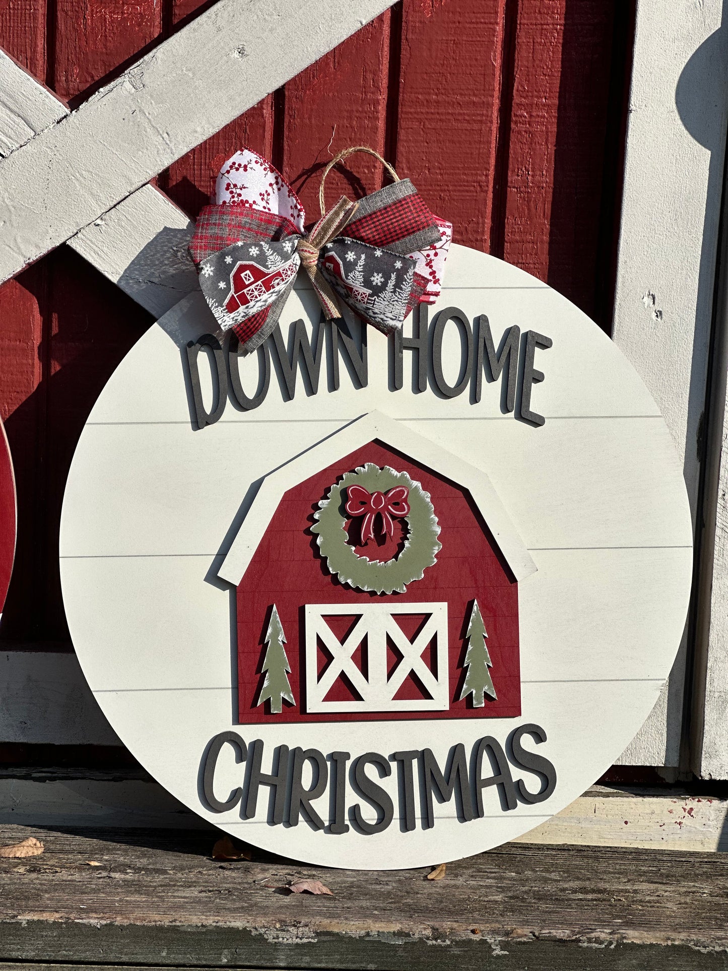 Lost & Found Door Signs Hand-painted Christmas