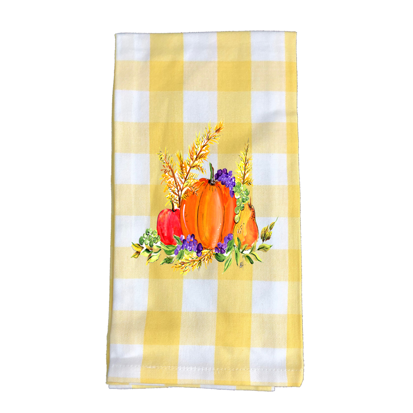 Kitchen Towel Fall 171 Fall Pumpkins & Fruit YC