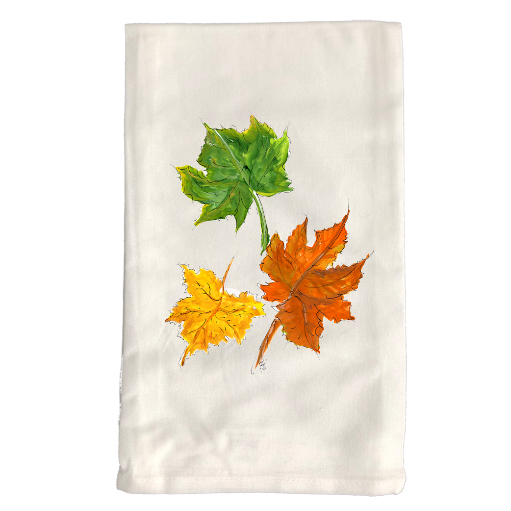 Kitchen Towel Fall 634 Fall Leaves W