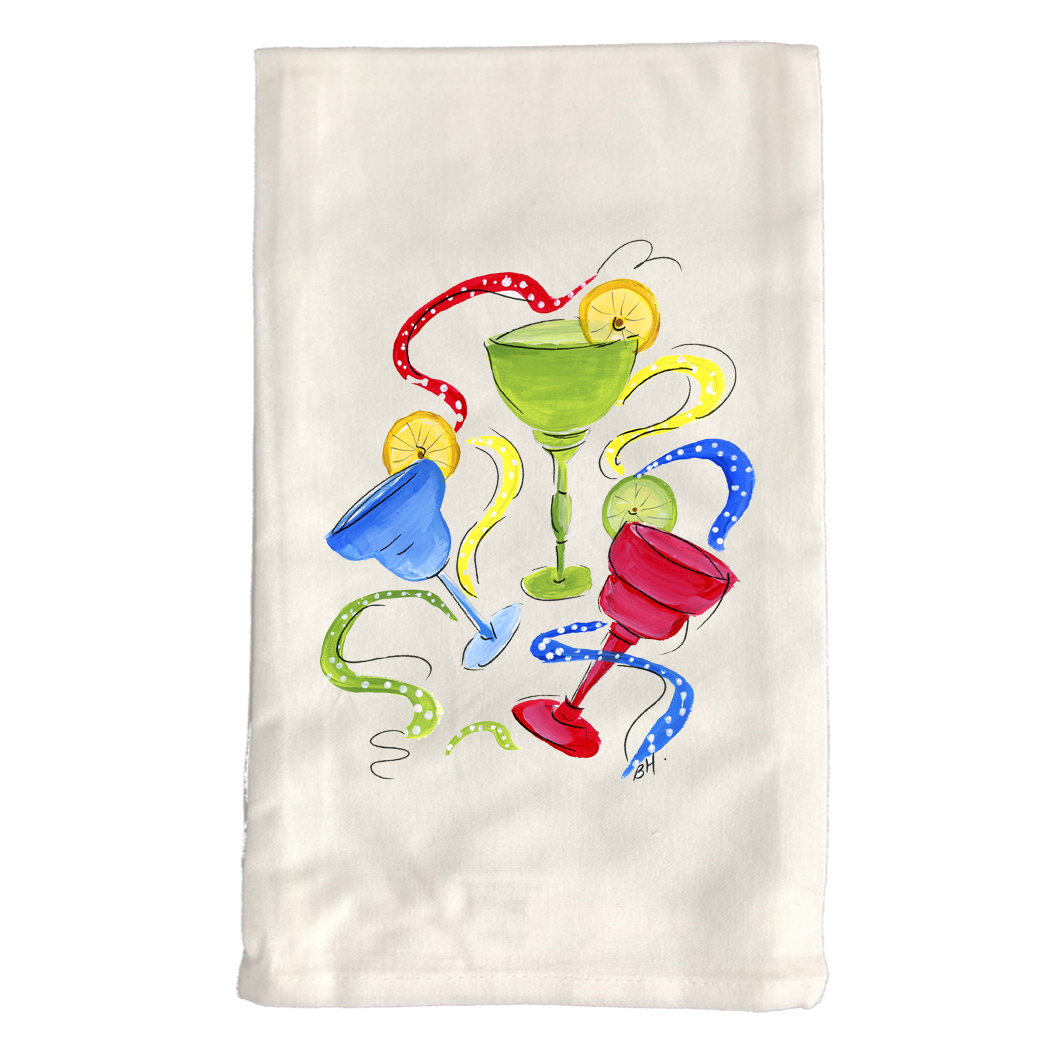 Kitchen Towel White KT963W Margaritas