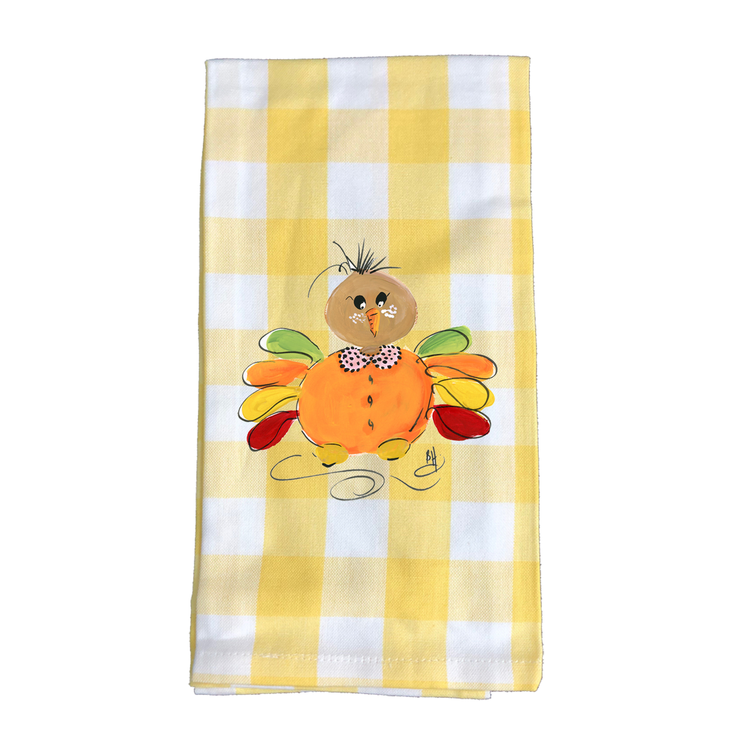 Kitchen Towel Fall 980 Baby Turkey YC