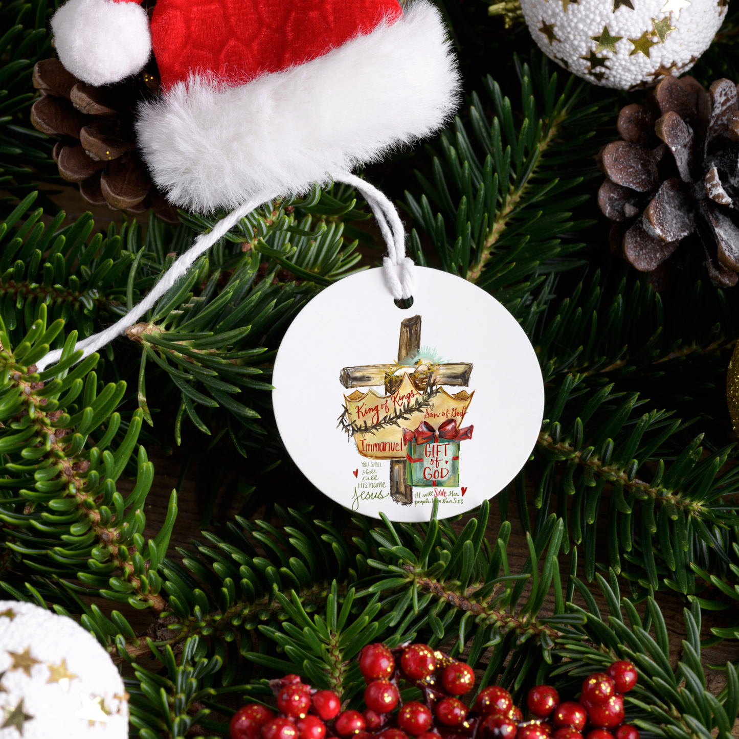 King of Kings Reversible Ornament