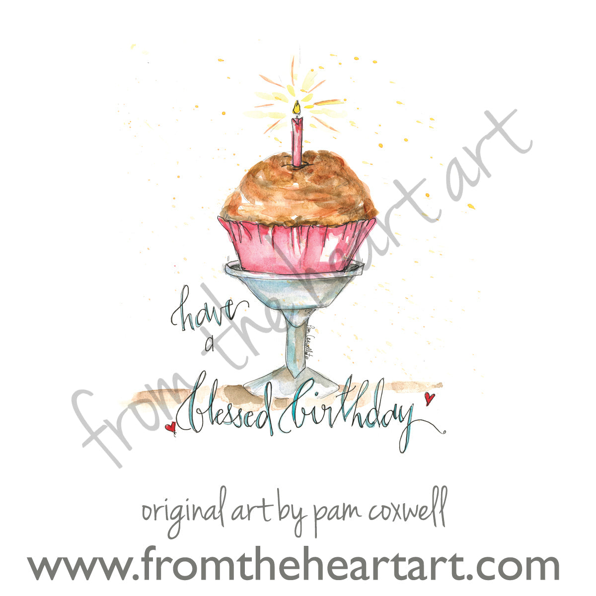 Cupcake - Birthday | Notecards