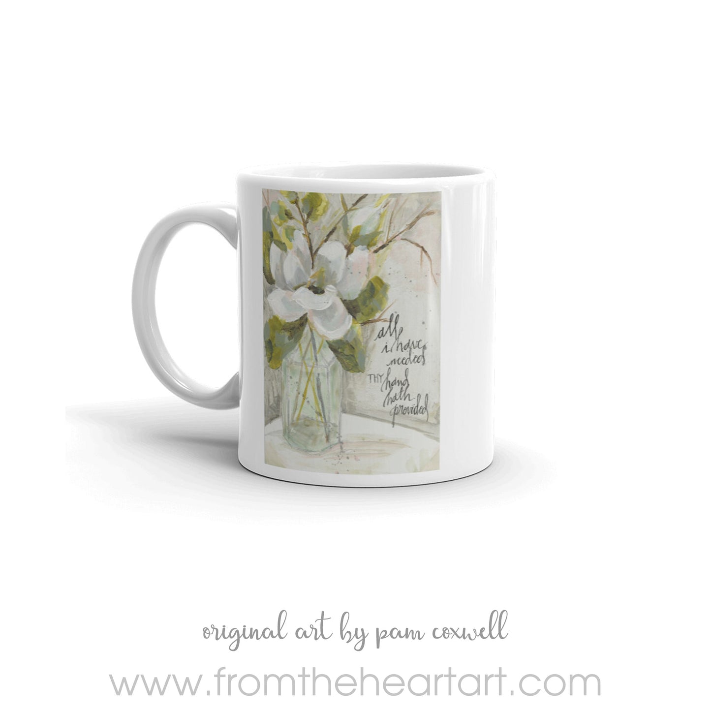 Bottle & Magnolia Bloom