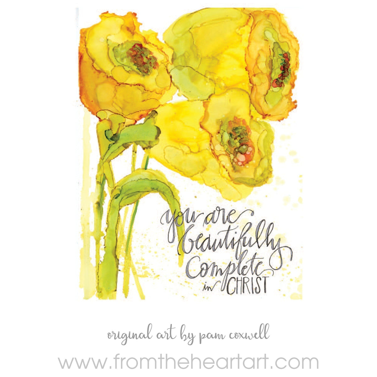 You Are Beautifully Complete in Christ | Notecards