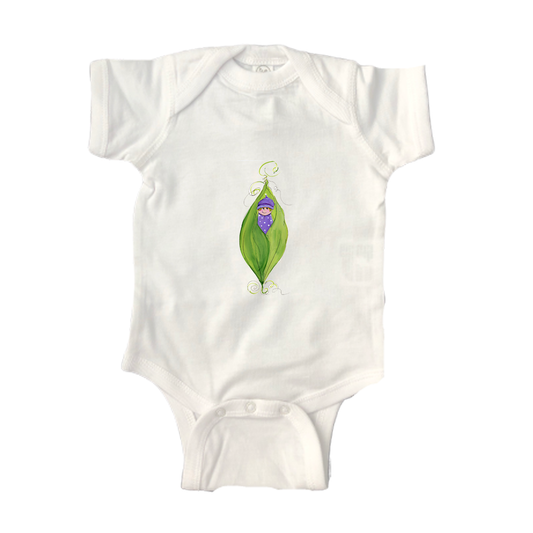 Bodysuit Short Sleeve ON452 Pea in a Pod - Girl