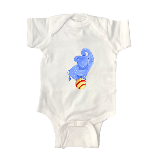 Bodysuit Short Sleeve ON512 Circus Elephant