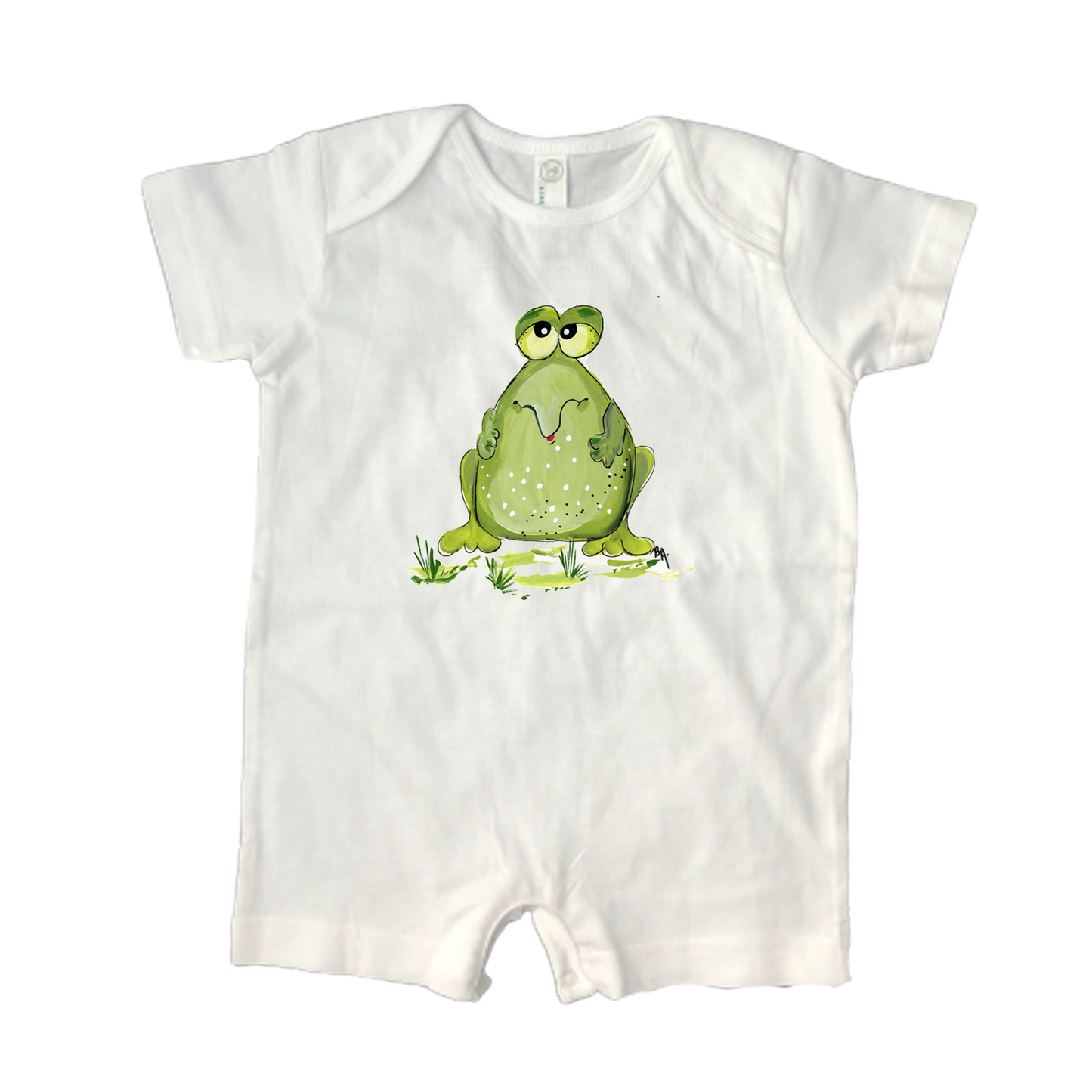 Cotton Romper 1063 Froggie David