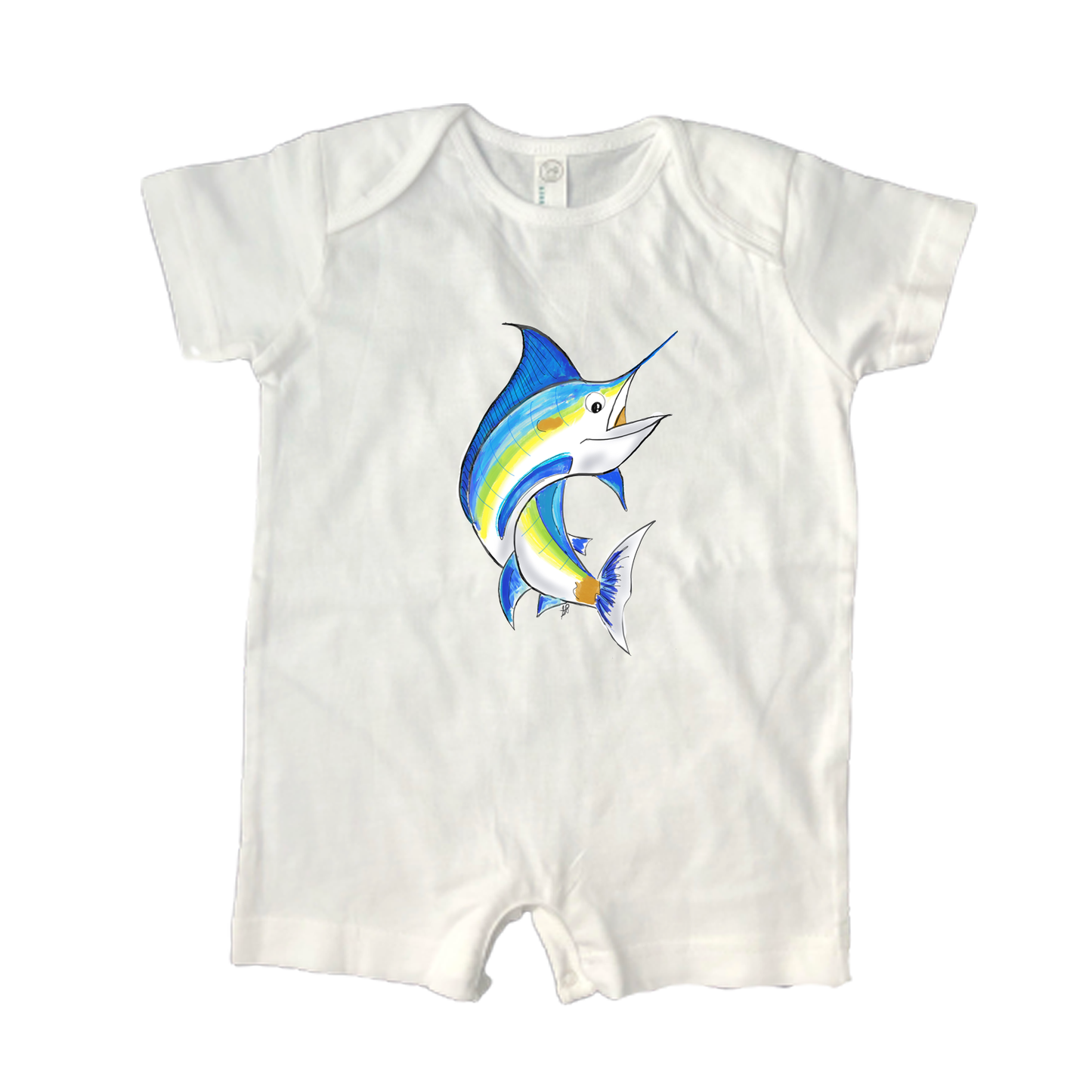 Cotton Romper 2119 Marlin