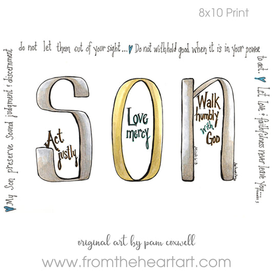 Son - Word Art