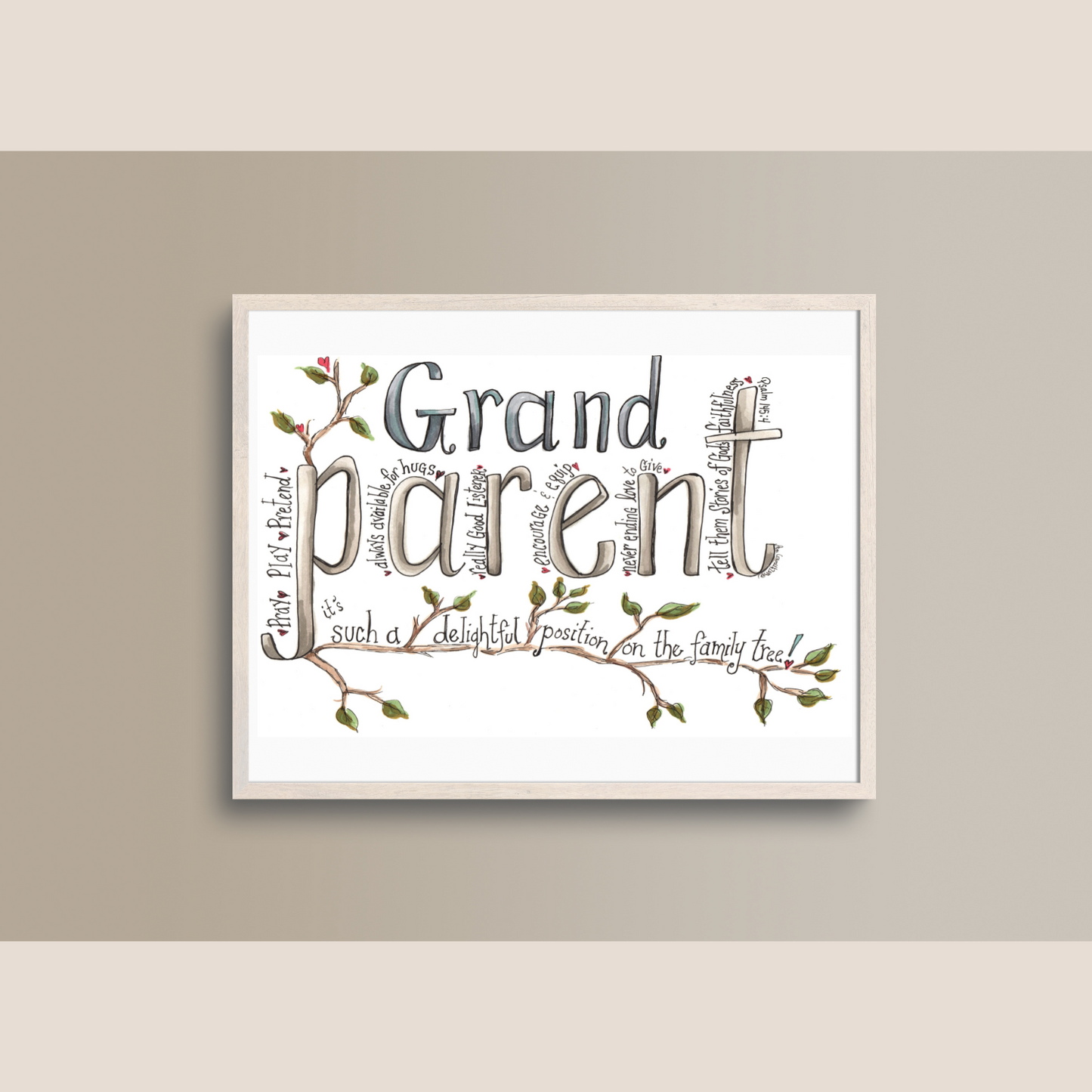 Grandparent - Word Art