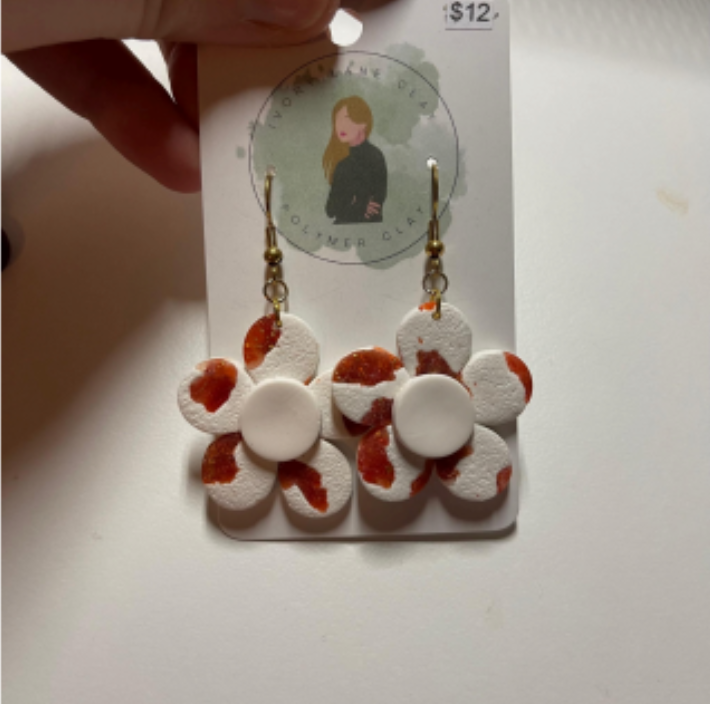 Ivory Lane Clay Earrings - Misc