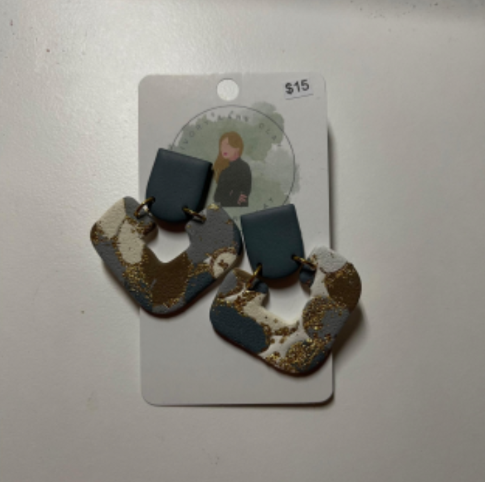 Ivory Lane Clay Earrings - Misc