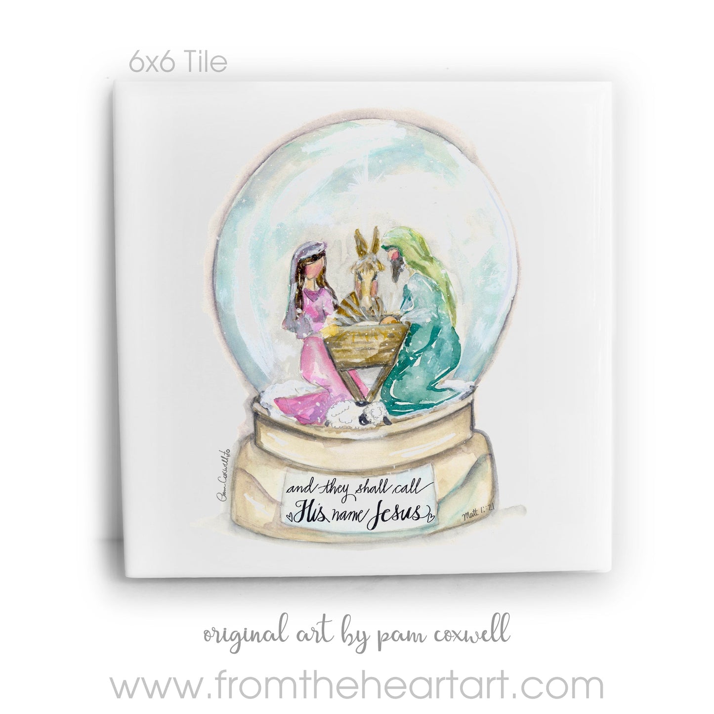 Nativity Snow Globe
