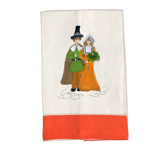 Tea Towel Fall 1022 Pilgrims O