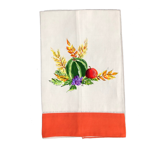 Tea Towel Fall 170 Fall Melon & Fruit O