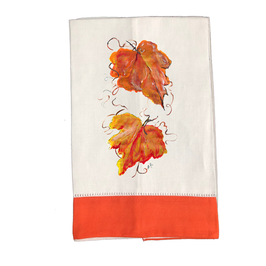 Tea Towel Fall 2332 Leaves O