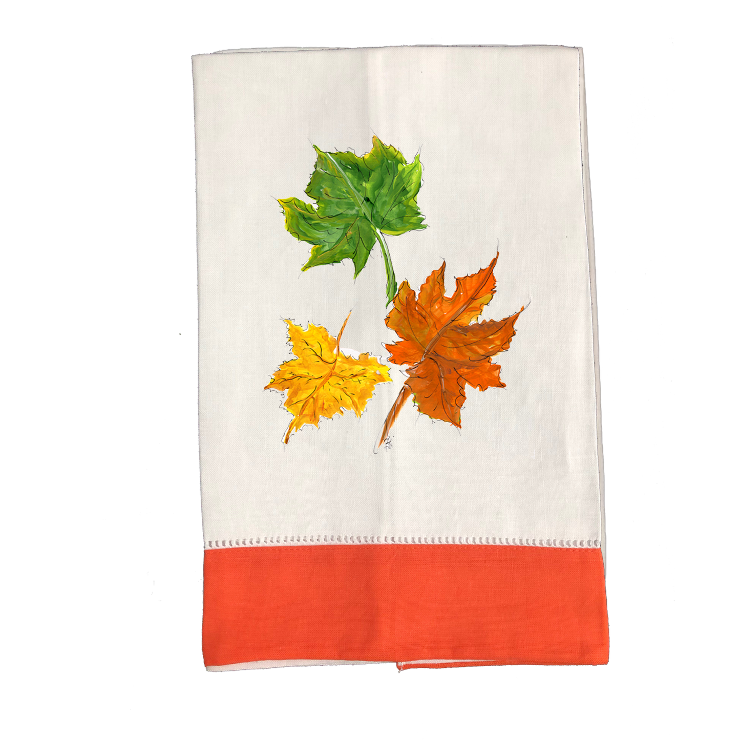 Tea Towel Fall 634 Fall Leaves O