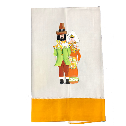 Tea Towel Fall 653 Pilgrims M