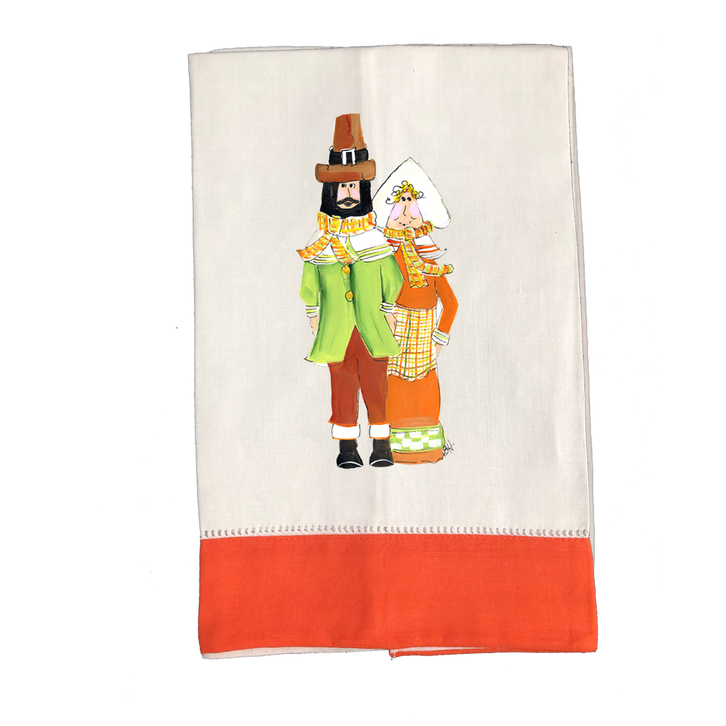 Tea Towel Fall 653 Pilgrims O