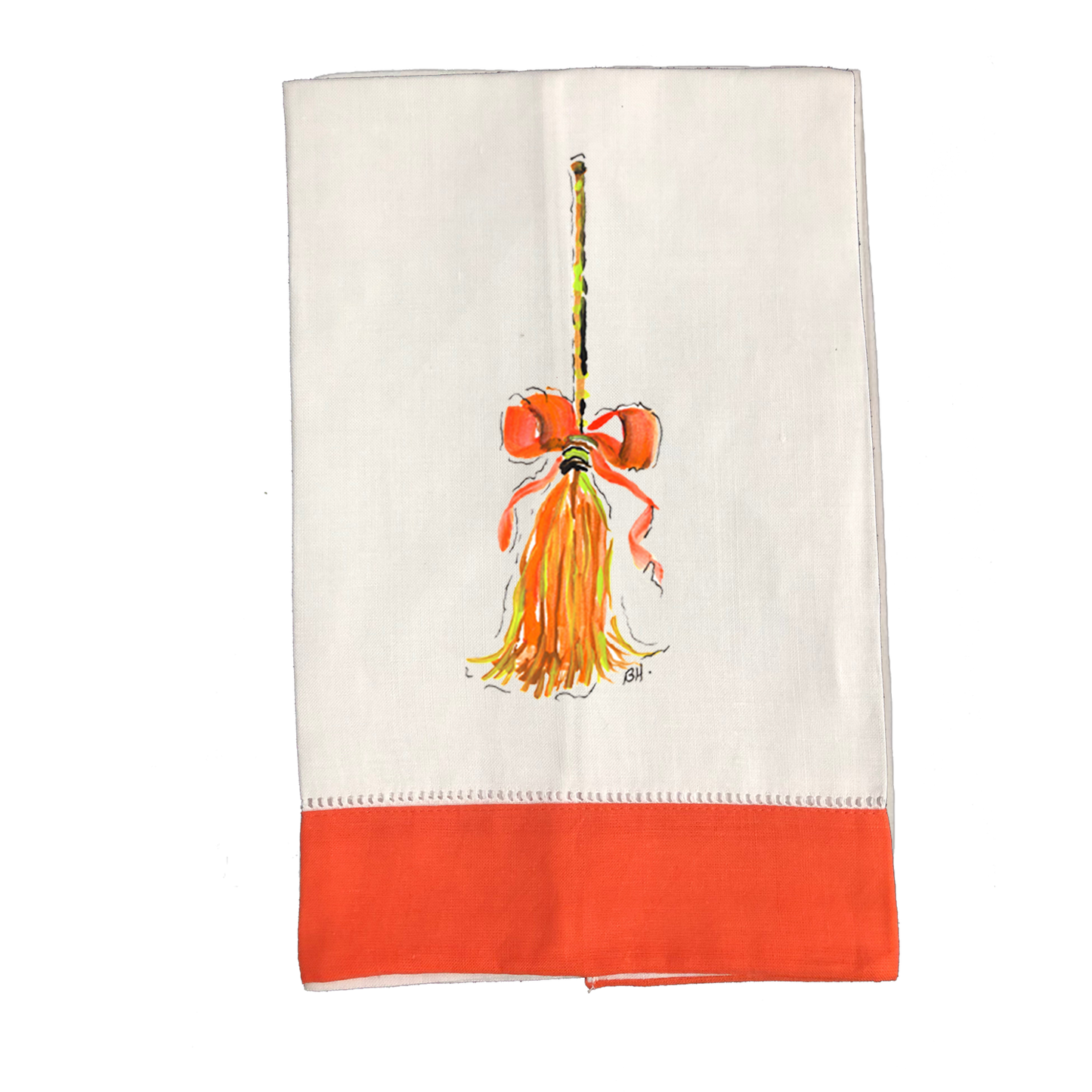 Tea Towel Fall 918 Broom O