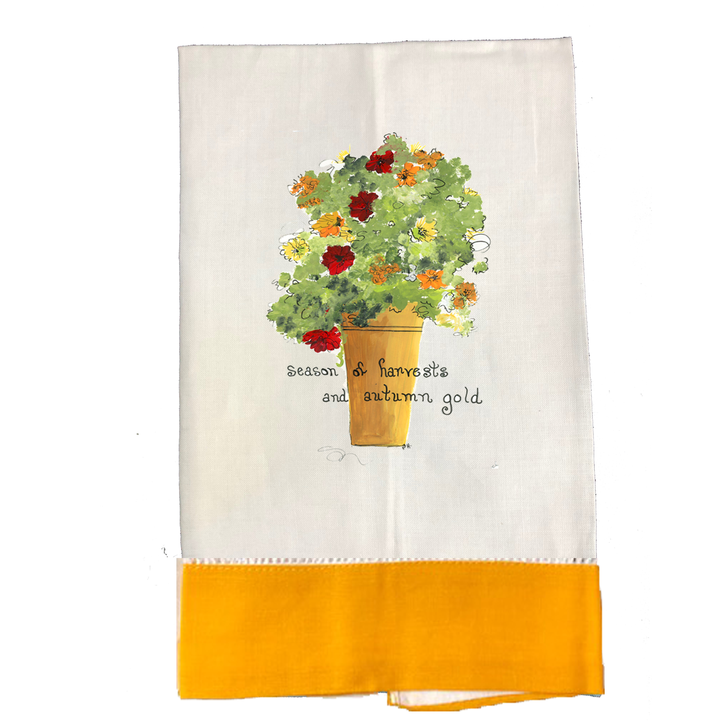 Tea Towel Fall 940 Season of harvests M