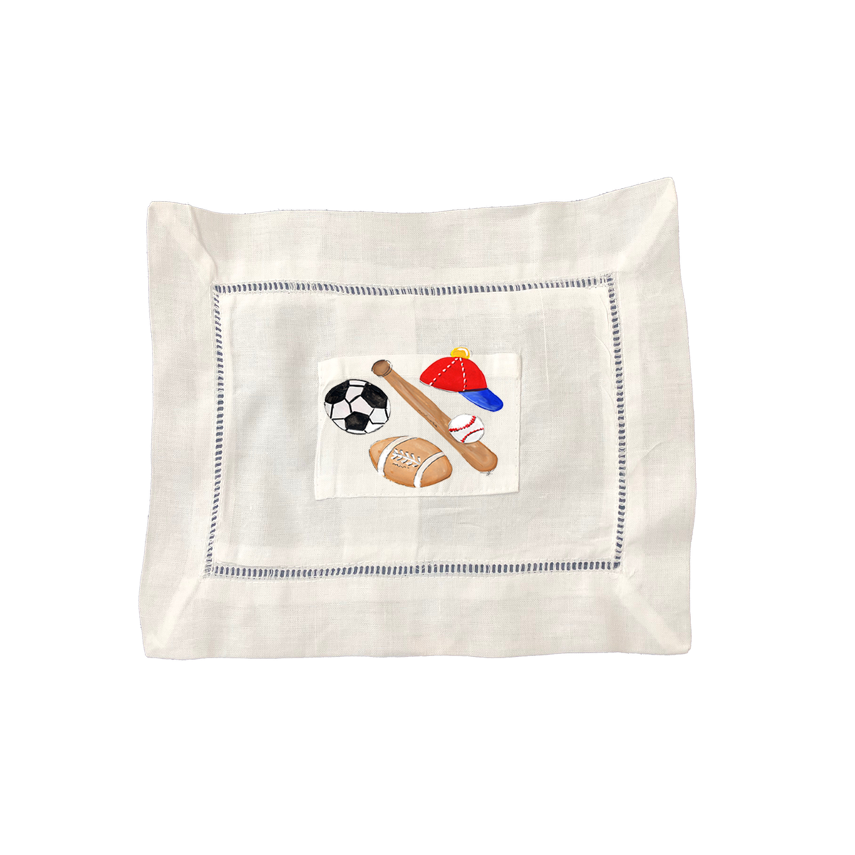 Large Tooth Fairy Pillow Sports-  TF672