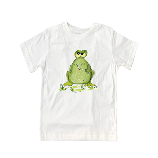 Cotton Tee Shirt Short Sleeve 1063 Froggie David