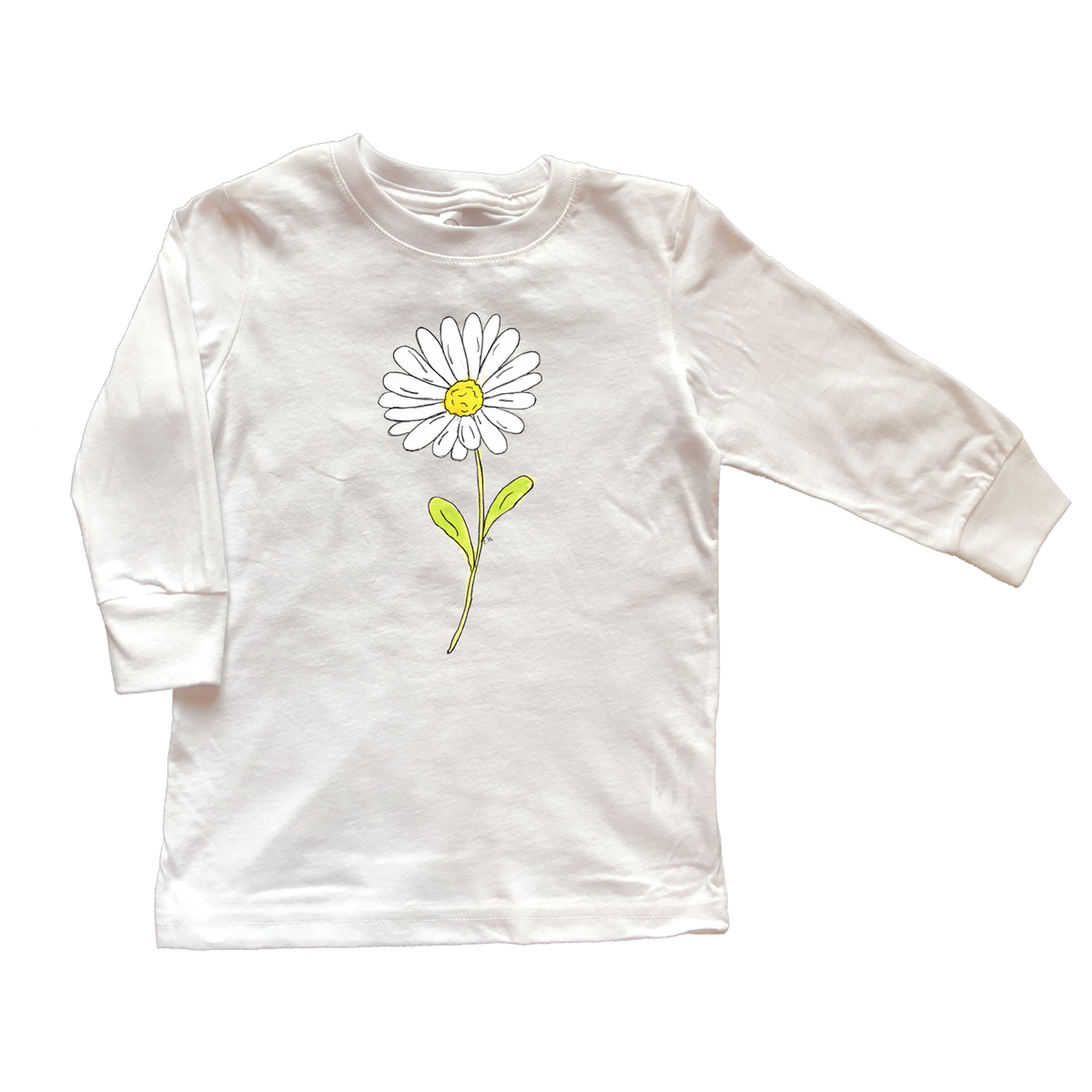Cotton Tee Shirt Long Sleeve 2640 Single Daisey