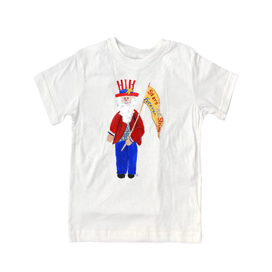 Cotton Tee Shirt Short Sleeve 425 Uncle Sam