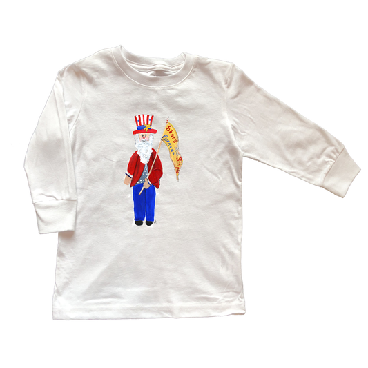 Cotton Tee Shirt Long Sleeve 425 Uncle Sam