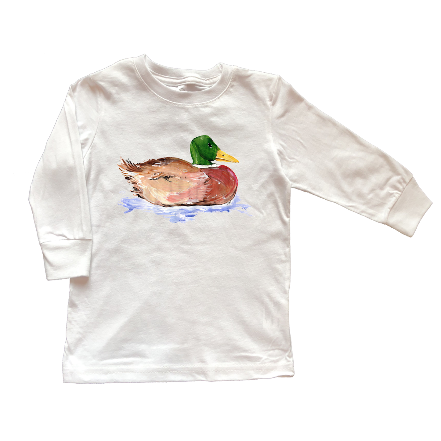 Cotton Tee Shirt Long Sleeve 491 Mallard