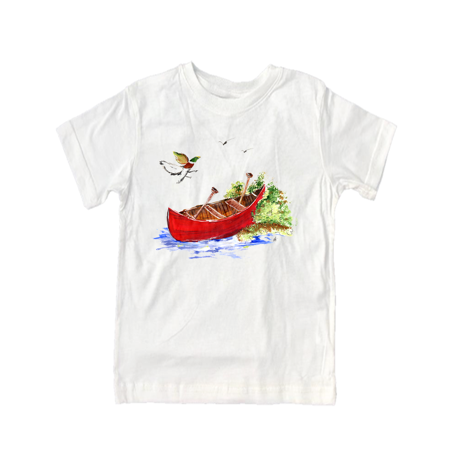 Cotton Tee Shirt Short Sleeve 492 Canoe