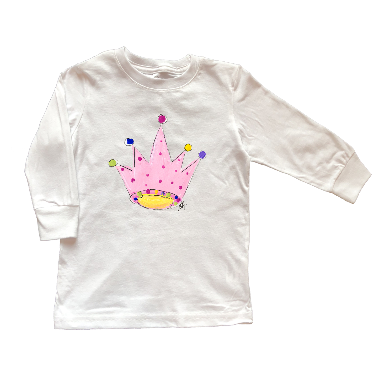 Cotton Tee Shirt Long Sleeve 71 Crown